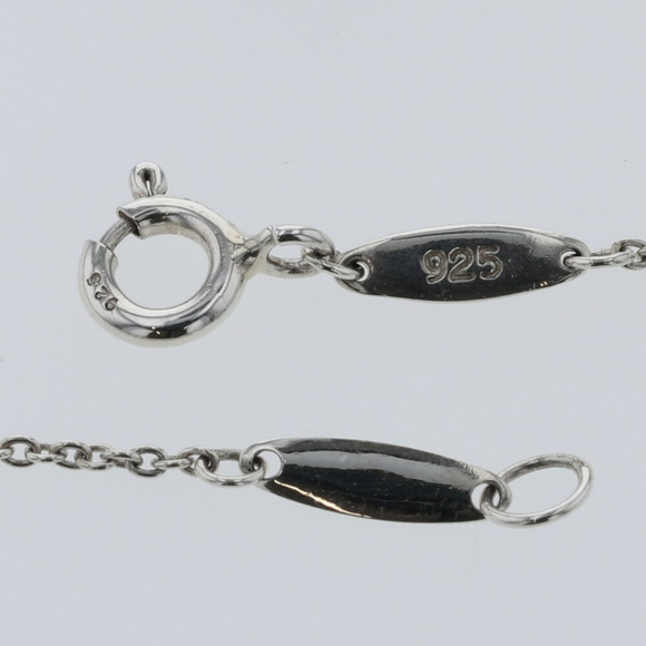 TIFFANY necklace open heart approximately 16mm in width silver 925 Lady's &Co. - Picture 5 of 6